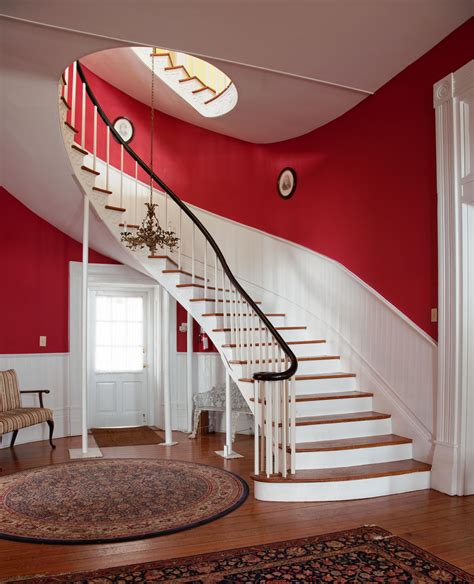 Images Gratuites Architecture Villa Maison Sol Mur Escalier Plafond Balustrade Rouge