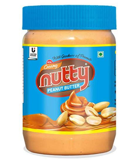 Nutty Peanut Butter Creamy 510 Gm Pack Of 2 Buy Nutty Peanut Butter