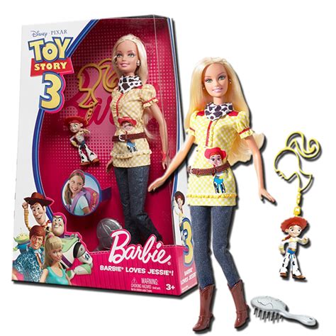 Barbie Disney Pixar Toy Story 3 Barbie Loves Jessie Doll T2966 Pkg Flawed Ebay