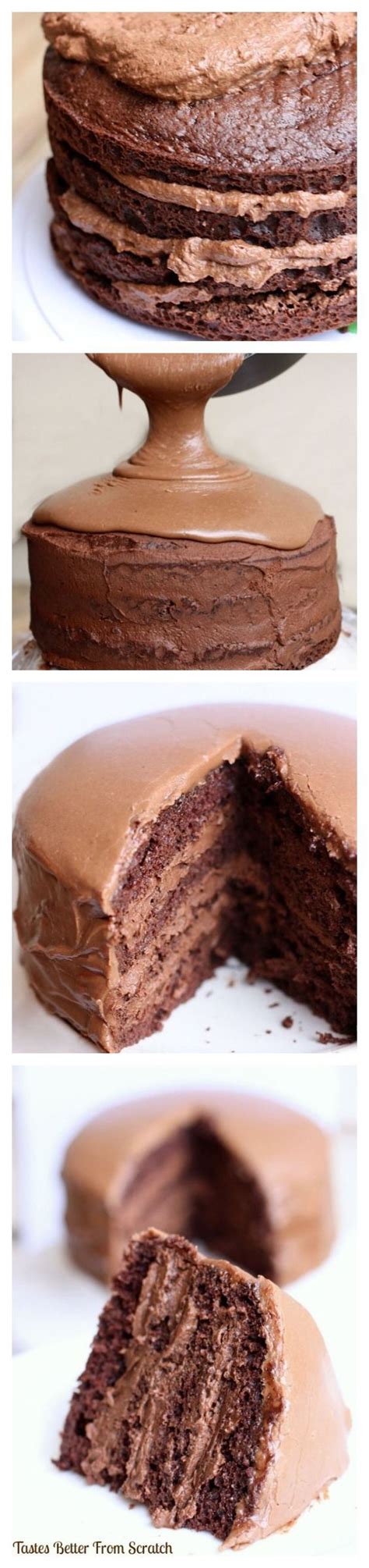 My favorite flavor of pudding to use is cheesecake. Chocolate Cake with Chocolate Mousse Filling | Recipe | Chocolate cakes, Cakes and Best ...