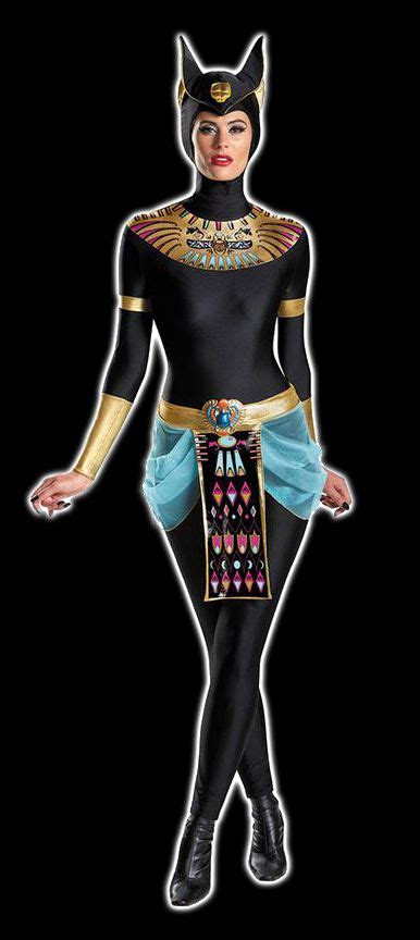 Egyptian Kitty Goddess Deluxe Costume Egyptian Halloween Egyptian Party Adult Costumes
