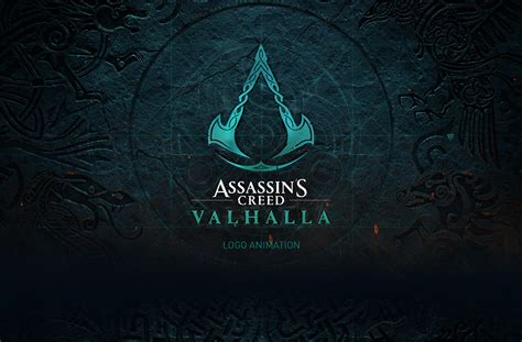Assassins Creed Valhalla Logo Animation Behance