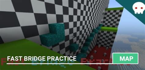 Map Fast Bridge Practice For Minecraft