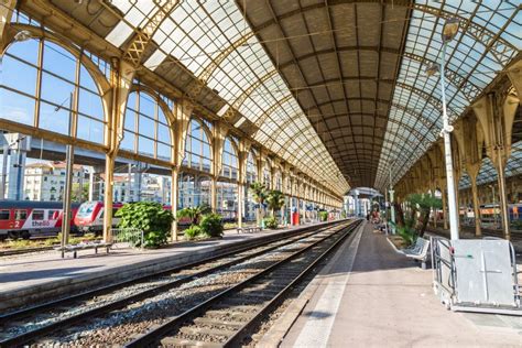 Train Station In Nice Editorial Photography Image Of Landscape 102575832