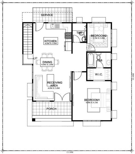 Modern Minimalist House Plan For 114 Square Meters How To Decorate A