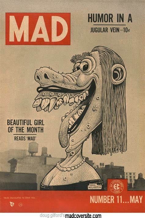 Mad Magazine August 1957 Issue No 34 Vintage Original Mad Magazine Bob