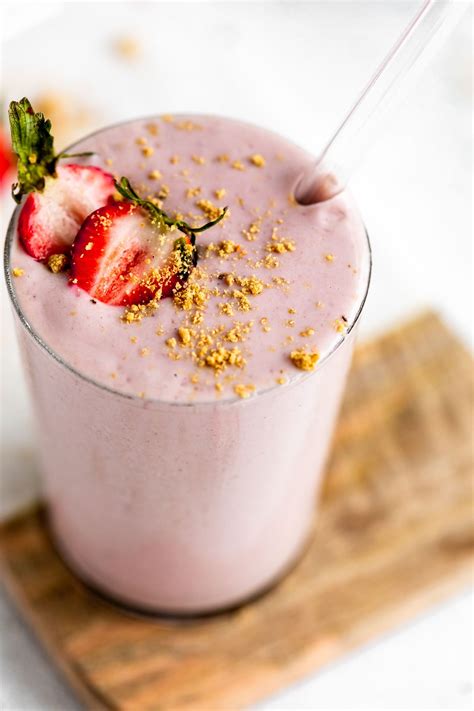 Strawberry Banana Protein Shake Eat With Clarity