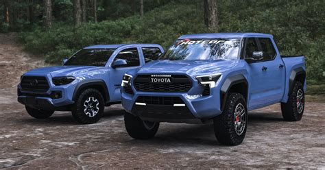 Redesigned 2024 Toyota Tacoma Mid Size Pickup What We Know So Far