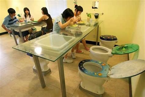 Most Amazing Photos From The World Cultures The Toilet Restaurant