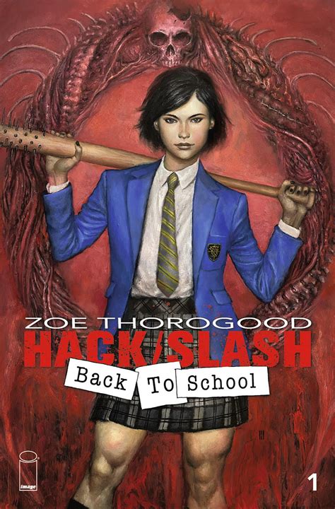 Hackslash Back To School 1 Mike Choi Exclusive Telcomics
