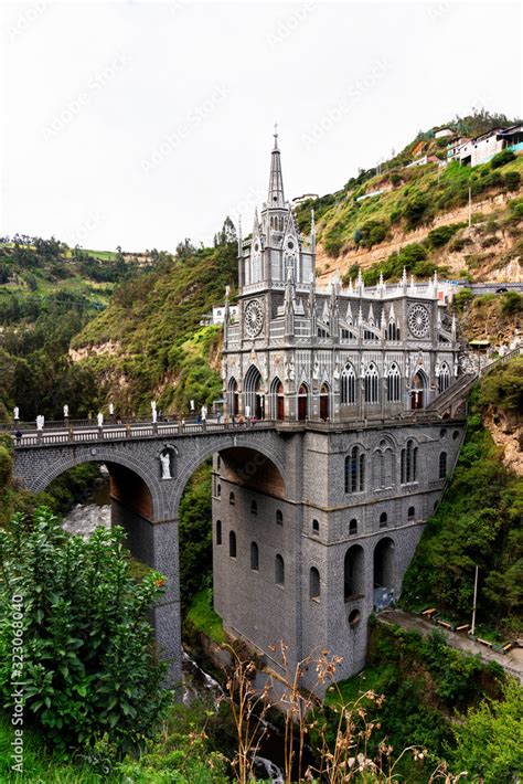 Most Beautiful Churches In The World Sanctuary Las Lajas Built In