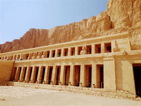 Mortuary Temple Of Queen Hatshepsut In Luxor Egypt A Unesco World Heritage Site Trixie Navarre