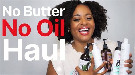 What Hair Products To Buy No Butters No Oils Youtube