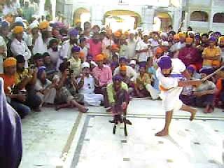 Takhat Sachkhand Shri Hazur Sahib Bakra Jhatka For Tilak At Shri