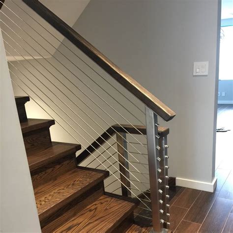 Easy Installation Anti Rust Steel Stairs Cable Railing Buy Metal Wire