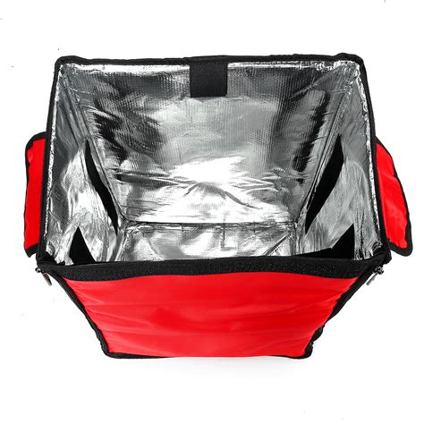 42l Thermal Insulated Bag Portable Food Pizza Delivery Picnic Storage