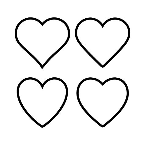 Heart Outline Vector Art Icons And Graphics For Free Download