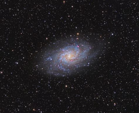 M33 The Triangulum Galaxy Astrodoc Astrophotography By Ron Brecher