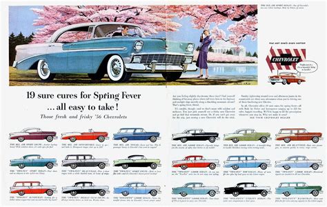 1956 Chevy Auto Brochures Chevrolet