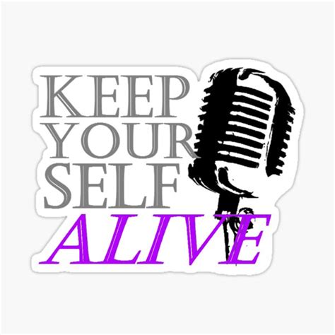 Classic Rock Keep Alive Sticker For Sale By Efrailey5 Redbubble