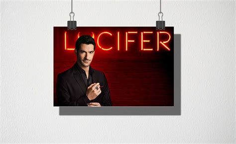 Poster A3 Lucifer No Elo7 Owl Store E50049