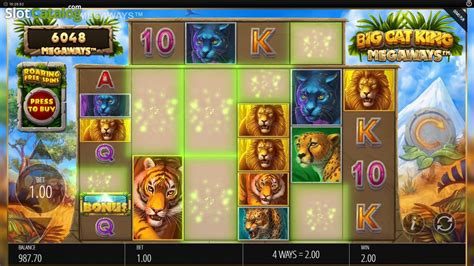 Big Cat King Megaways Slot Demo And Review Blueprint