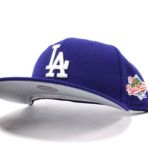 Los Angeles Dodgers 1988 World Series New Era 59fifty Fitted Hat Gray