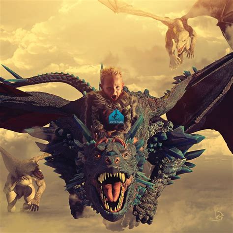 Game Of Thrones Dragon Background Digital Backdrop Premium Dragon