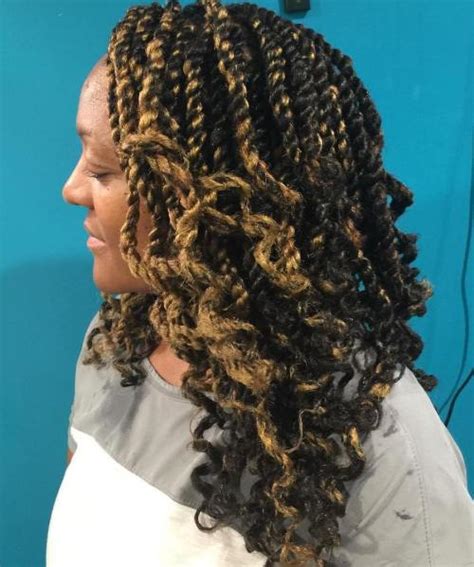 Individual Braids With Curly Ends New Natural Hairstyles