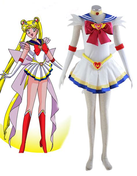 Sailor Moon Super Princess Tsukino Usagi Cosplay Costume Sm Cos 003