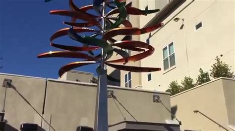 Synthesis Kinetic Wind Sculpture San Mateo Ca 2015 Youtube