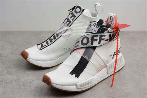 Off White X Adidas Originals Nmd City Sock Customs Hype Shoes Nike