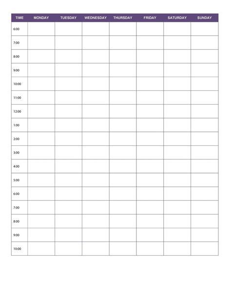 Printable Daily Planner Templates Free Template Lab Free