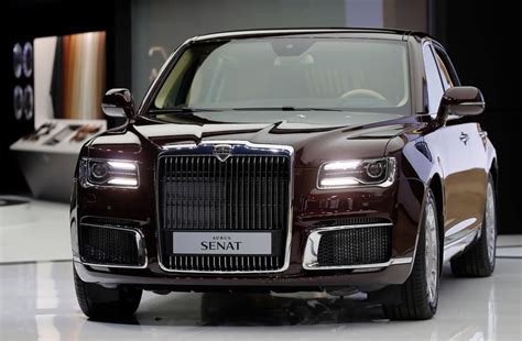 The Russian Automaker That Created Putins Armored Limo Made A Luxury