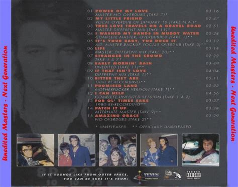 unedited masters the next generation cd elvis new dvd and cds elvis presley ftd bootleg import