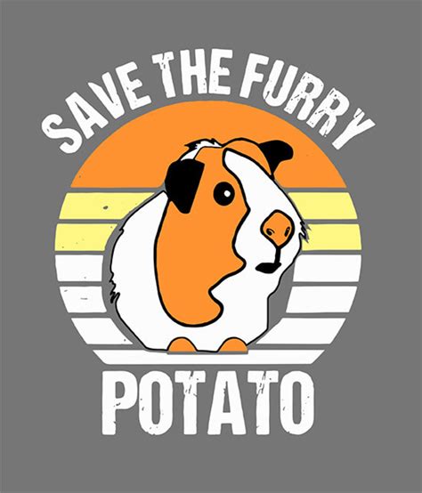 Save The Furry Potato Svg Furry Potato Svg Potato Svg Rat Etsy