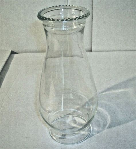 Clear Hurricane Glass Chimney Shade 8 12 Tall 3 Fitter 2 34