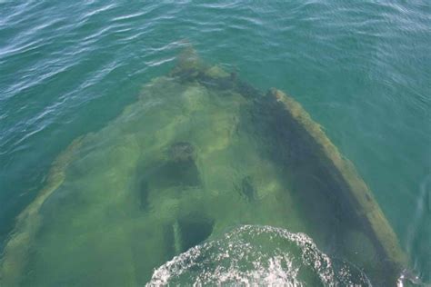 Clear Waters Of Michigan Lake Reveals Century Old Submerged Shipwrecks