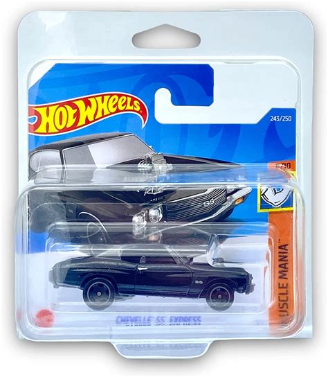 Hot Wheels Chevelle Ss Express Black 810 Muscle Mania 2022 243250