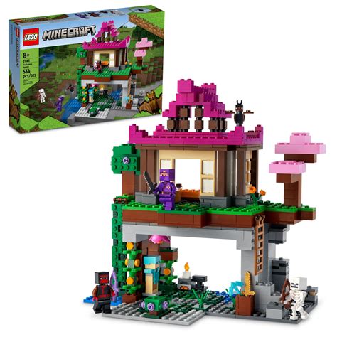 Lego Minecraft The Training Grounds House Building Set 21183 Cave Toy