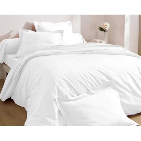 Drap Housse En Percale De Coton Blanc 3 Suisses