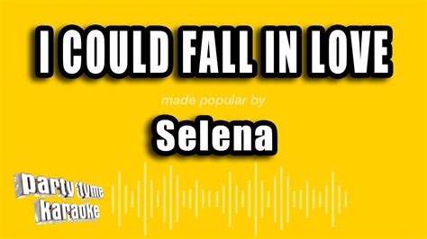 Selena I Could Fall In Love Versión Karaoke Youtube