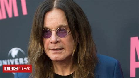 Ozzy Osbourne Reveals Sex Addiction Therapy Bbc News