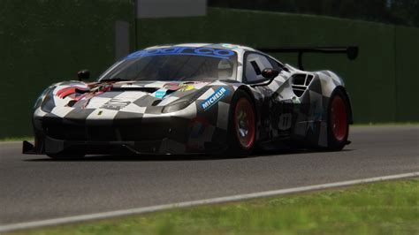 Assetto Corsa Hotlap Imola Ferrari Gt Youtube