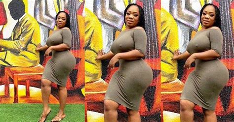Curvy Actress Moesha Boduong Shows Off Her Nipples And Curves In Figure