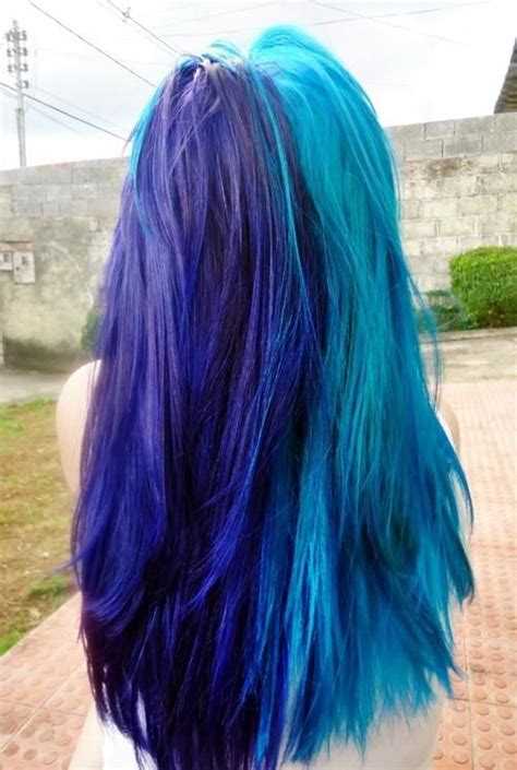 Dyed Blue Hair Hairstyles And Beauty Tips Hair