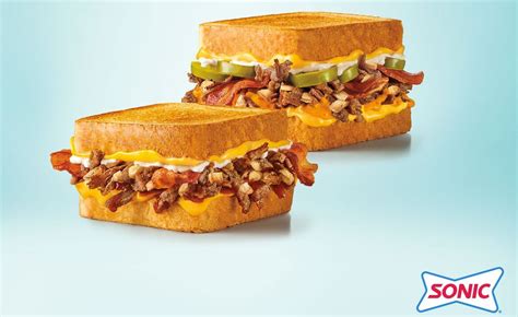 Sonic Sizzles With New Steak And Bacon Grilled Cheese Heres How To