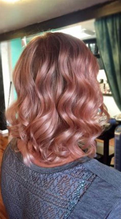 Pin De Mily San Lo Em Hair Color Cabelo Rose Gold Hair Hair Cores