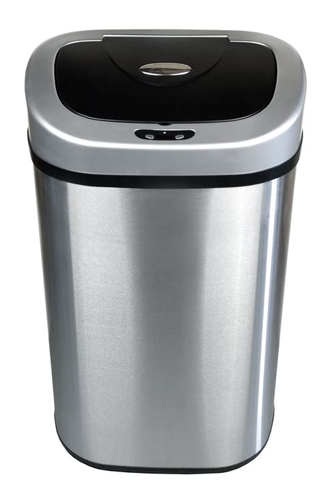 Ninestars Automatic Touchless Infrared Motion Sensor Trash Can With
