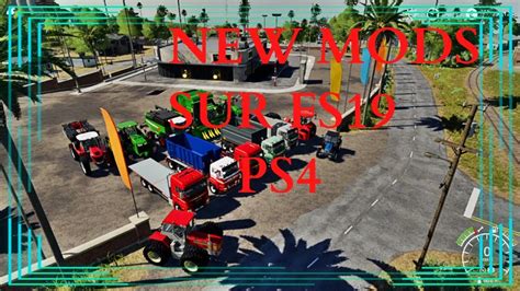 New Mods Sur Fs19 Sur Ps4 2019 🚜 Youtube